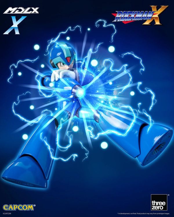 (預購) [再販] threezero 洛克人X MDLX 艾克斯 12.1cm 可動完成品 20251028 threezero 洛克人X MDLX 艾克斯 12.1cm 可動完成品