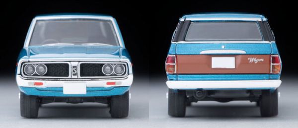 TOMYTEC 1/64 TLV-N55b 日產 NISSAN SKYLINE WAGON 1800 SPORTY GL Blue 1972 TOMYTEC 1/64 TLV-N55b 日產 NISSAN SKYLINE WAGON 1800 SPORTY GL Blue 1972