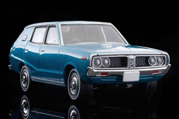 TOMYTEC 1/64 TLV-N55b 日產 NISSAN SKYLINE WAGON 1800 SPORTY GL Blue 1972 TOMYTEC 1/64 TLV-N55b 日產 NISSAN SKYLINE WAGON 1800 SPORTY GL Blue 1972