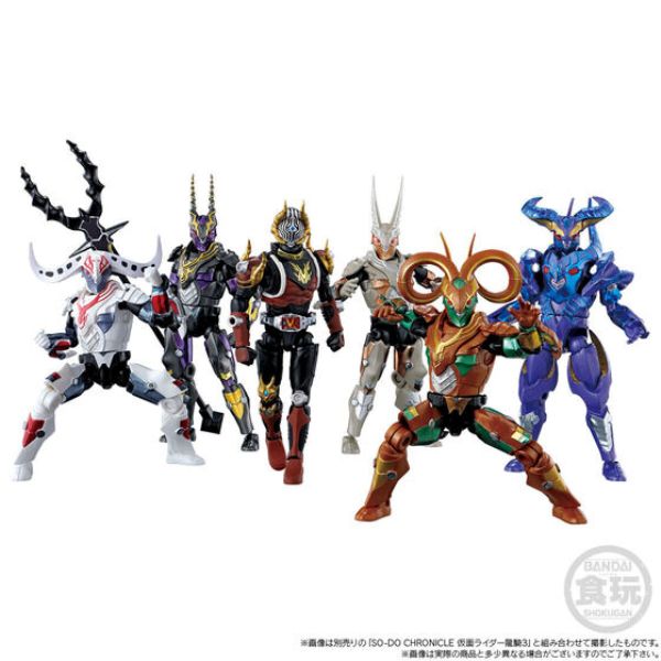 BANDAI 盒玩 掌動 SO-DO CHRONICLE 假面騎士龍騎 Zelles套組 全4種 一中盒販售   BANDAI,盒玩,掌動,SO-DO CHRONICLE,假面騎士,龍騎,Zelles,套組,全4種 一中盒販售,