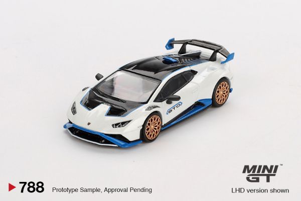 MINIGT 1/64 藍寶堅尼 Lamborghini Huracán STO Bianco Asopo MGT00788-L MINIGT 1/64 藍寶堅尼 Lamborghini Huracán STO Bianco Asopo MGT00788-L