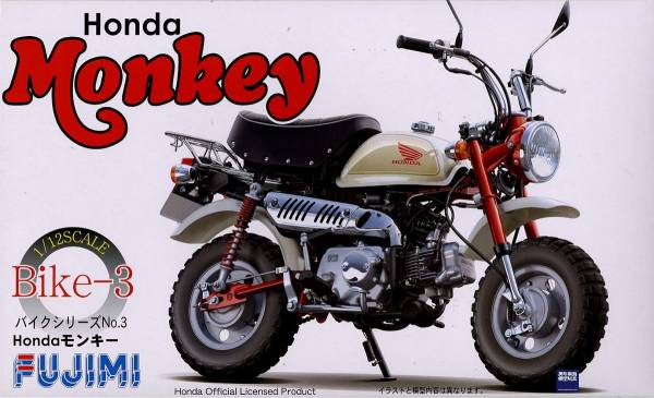 1/12 Honda Monkey 2009 FUJIMI Bike3 富士美 組裝模型 FUJIMI,1/12,bike,Honda,Monkey,2009,