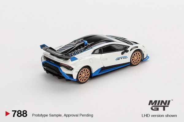 MINIGT 1/64 藍寶堅尼 Lamborghini Huracán STO Bianco Asopo MGT00788-L MINIGT 1/64 藍寶堅尼 Lamborghini Huracán STO Bianco Asopo MGT00788-L