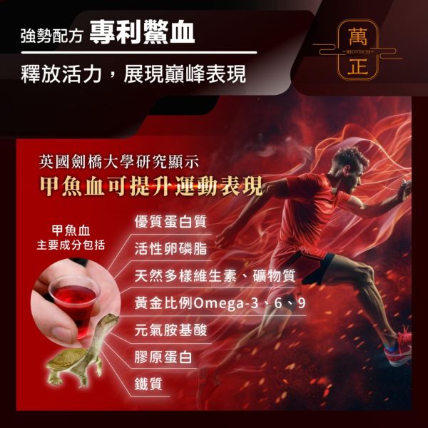 專利鱉精膠囊    甲魚/甲魚血/甲魚鞭/一份劑量高達634mg/cp值超高/全甲魚精華不加其他有的沒的省成本 