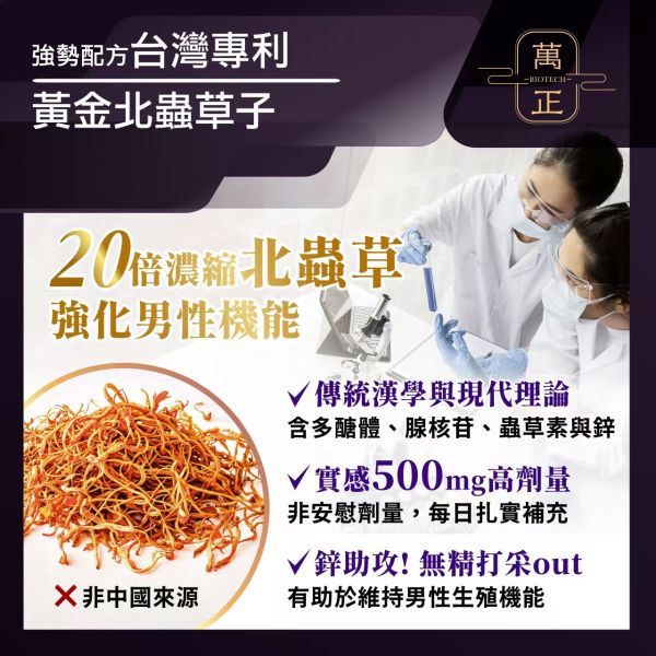 馬卡王第三代 瑪卡50倍 可素 再添加黃精  美國大廠馬卡+三大台灣專利素材打造美好夜晚 