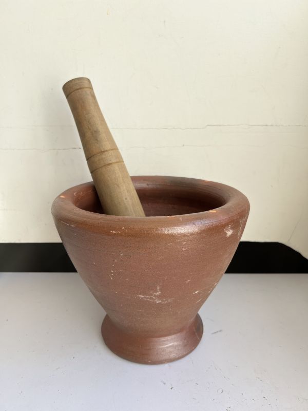 南洋風-泰國泥臼(大) 泰國石臼,泰國泥臼,搗咖哩,涼拌青木瓜