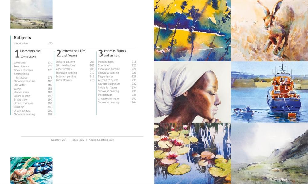 DK Artist's Watercolour Techniques(藝術家的水彩畫技巧) 