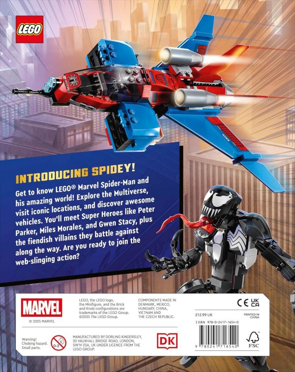 DK LEGO Marvel Spider-Man Explore the Spider-Verse(樂高蜘蛛人：穿越新宇宙) 