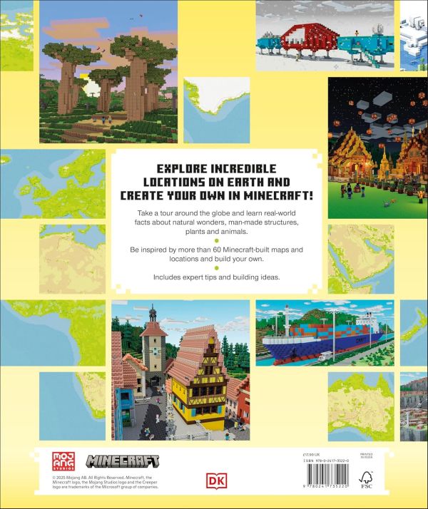 DK Minecraft Atlas of the World(當個創世神：世界地圖) 