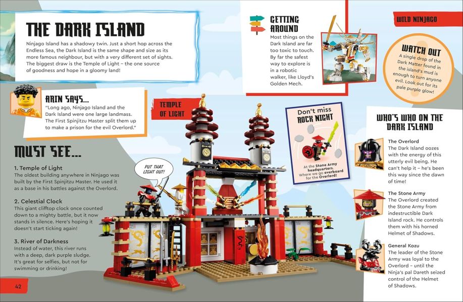 DK LEGO Ninjago Dragons Rising Adventure Atlas(樂高旋風忍者：猛龍崛起冒險地圖) 