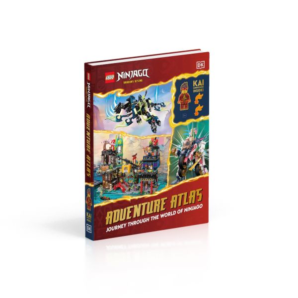 DK LEGO Ninjago Dragons Rising Adventure Atlas(樂高旋風忍者：猛龍崛起冒險地圖) 