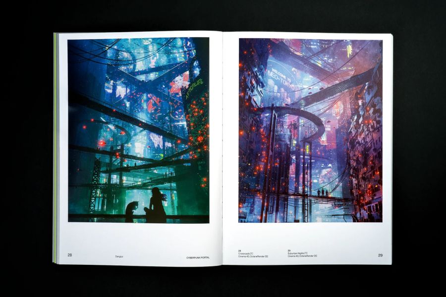 Futuria: Art of The Sci-Fi Age(賽博龐克：科幻世界的視覺藝術) 