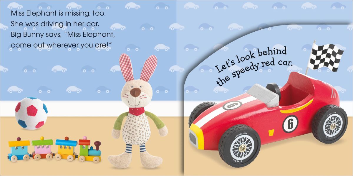 DK Pocket Pop-Up Peekaboo! Bedtime(迷你版躲貓貓立體書：睡覺囉) 