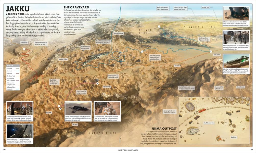 DK Star Wars Complete Locations New Edition(星際大戰3D場景剖面圖) 