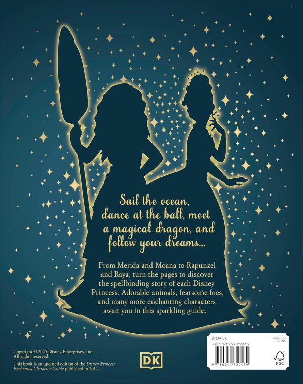 DK Disney Princess Enchanted Character Guide(迪士尼公主百科 2025版) 