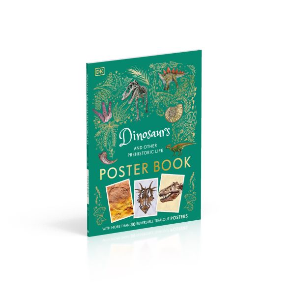 DK Dinosaurs and Other Prehistoric Life Poster Book(恐龍與其他史前生物海報書) 