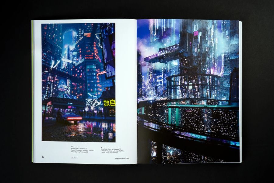 Futuria: Art of The Sci-Fi Age(賽博龐克：科幻世界的視覺藝術) 