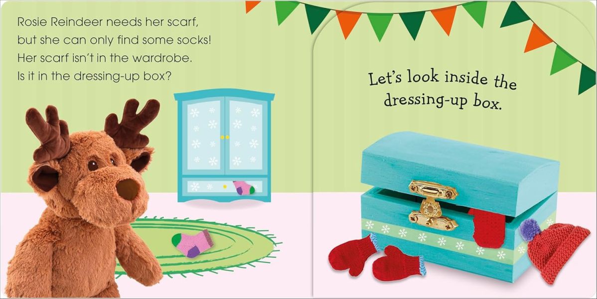 DK Pop-Up Peekaboo! Reindeer(躲貓貓大翻頁立體書：馴鹿) 