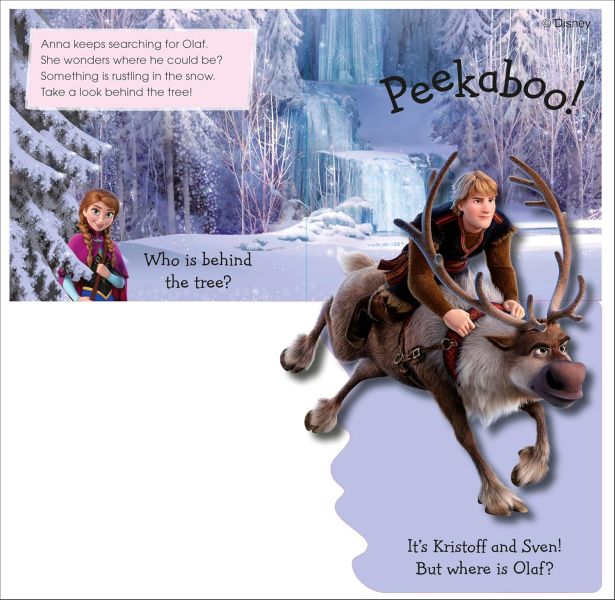 DK Pop-Up Peekaboo! Frozen(躲貓貓大翻頁立體書：冰雪奇緣) 