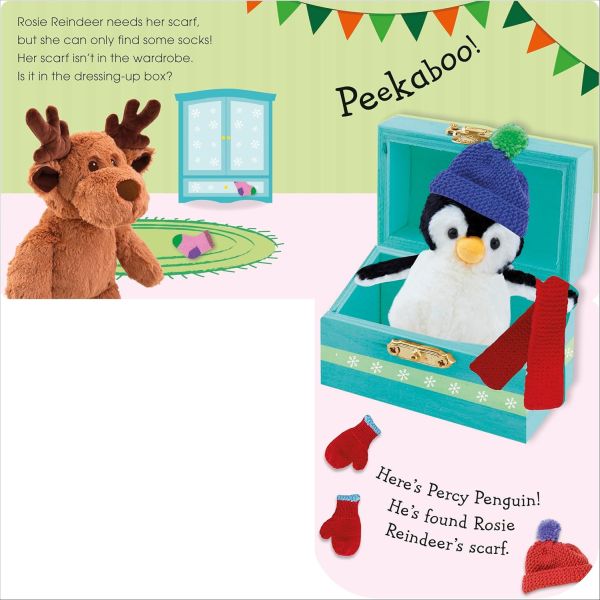 DK Pop-Up Peekaboo! Reindeer(躲貓貓大翻頁立體書：馴鹿) 