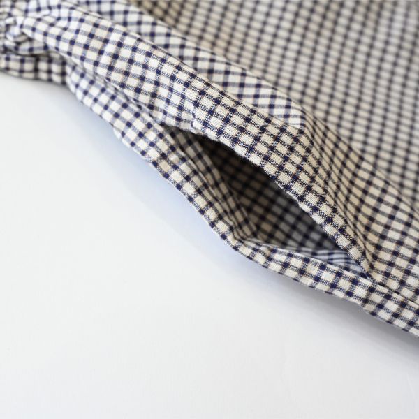 PETITMIG P2 Salopette 格紋連身寬褲 