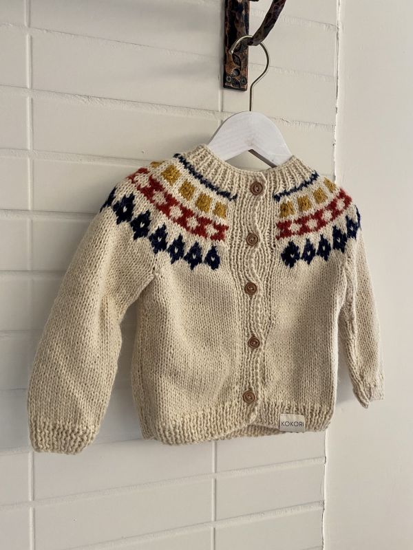 Kokori Kids Emma Cardigan 毛衣組 - Beige (12-18M) 