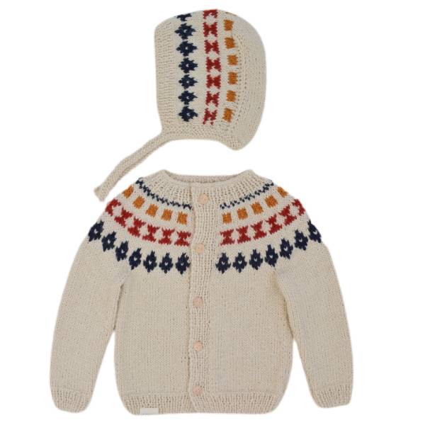 Kokori Kids Emma Cardigan 毛衣組 - Beige (12-18M) 